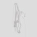 Настенный светильник Seletti Monkey Lamp Hanging Left