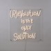 Настенный светильник Seletti (R)evolution is the only solution