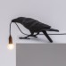 Настольная лампа Seletti Bird Playing Black