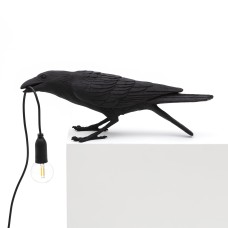 Настольная лампа Seletti Bird Playing Black Outdoor