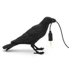 Настольная лампа Seletti Bird Waiting Black
