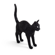 Настольная лампа Seletti Jobby The Cat Black