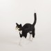 Настольная лампа Seletti Jobby The Cat Black and White