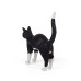 Настольная лампа Seletti Jobby The Cat Black and White
