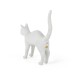Настольная лампа Seletti Jobby The Cat White