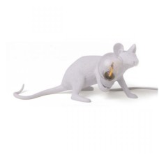 Настольная лампа Seletti Mouse Lamp Lyie Down USB