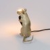 Настольная лампа Seletti Mouse Lamp Sitting GOLD USB