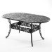 Обеденный стол Seletti Aluminium Oval Black