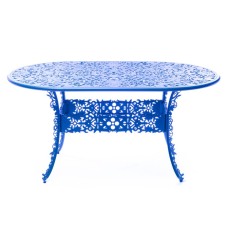Обеденный стол Seletti Aluminium Oval Blue