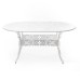 Обеденный стол Seletti Aluminium Oval White