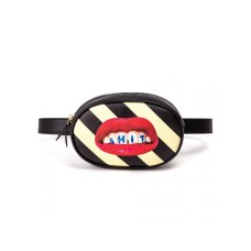 Поясная сумка Seletti Shit Striped