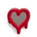 Рамка для фотографий Seletti Melted Heart Red