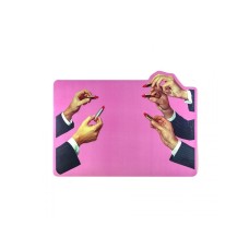 Салфетка под приборы Seletti Pink Lipstick