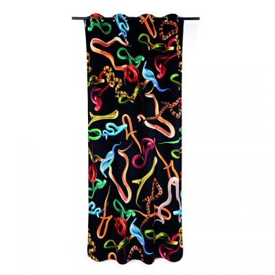 Штора Seletti Snakes Black