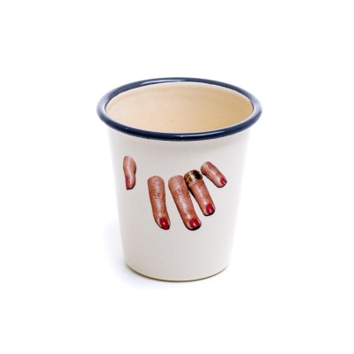 Стакан Seletti Enamel Fingers