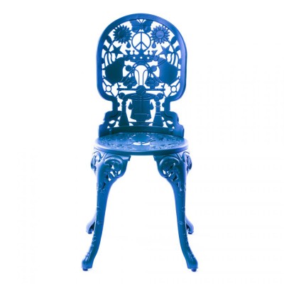 Стул Seletti Aluminium Sky Blue