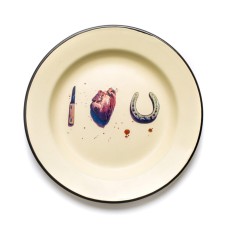 Тарелка Seletti I love u
