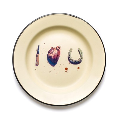 Тарелка Seletti I love u