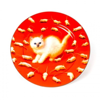 Тарелка Seletti Kitten