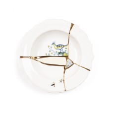 Тарелка глубокая Seletti Kintsugi