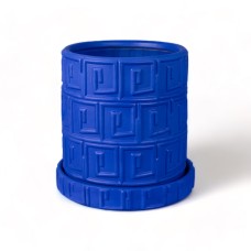 Цветочный горшок Seletti Greca Blue