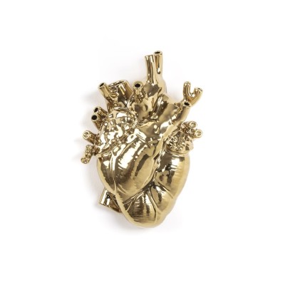 Ваза Seletti Love in Bloom Gold