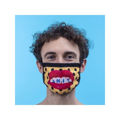 Защитная маска Seletti Shit Pois