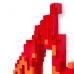 Зеркало Seletti Pixel Flame