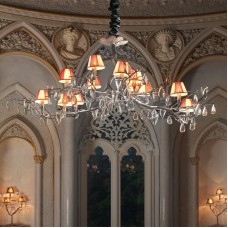 Люстра Serip CT3196/6 RO/12+11+10/F+D