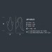 Настенный светильник Serip AP 1454/3 FO_PB/10