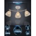 Люстра на штанге Seven Fires Goriya SF3383/3C-WT-FGD-AM