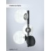Бра Seven Fires Sendi SF4043/3W-BK-CL