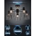 Люстра на штанге Seven Fires Lauri SF3388/5C-BK-WD