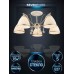Люстра на штанге Seven Fires Dzintars WD3523/5C-WT-FGD-WT