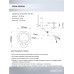 Бра Seven Fires Leyni SF5006/1W-WT