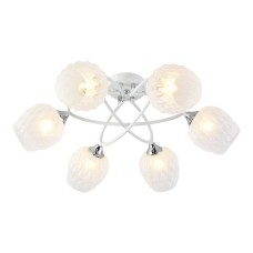 Потолочная люстра Seven Fires Zhanella SF3344/6C-WT-CR-WT