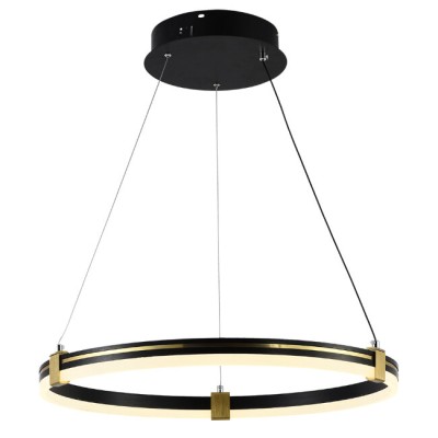 Подвесная люстра Seven Fires Luken SF5026/1P-BK-GD