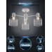 Люстра на штанге Seven Fires Lauri SF3388/3C-WT-WD