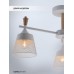 Люстра на штанге Seven Fires Olban SF3389/3C-WT-WD