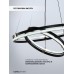 Подвесная люстра Seven Fires Liven SF5023/2P-BK-GD