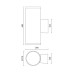 Настенный светильник Side E5043
