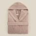 Халат махровый с капюшоном женский SL HOME: Basic 