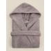 Халат махровый с капюшоном женский SL HOME: Basic 