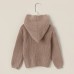 Кардиган вязаный с капюшоном SL Home, р.80-86 см, песочный