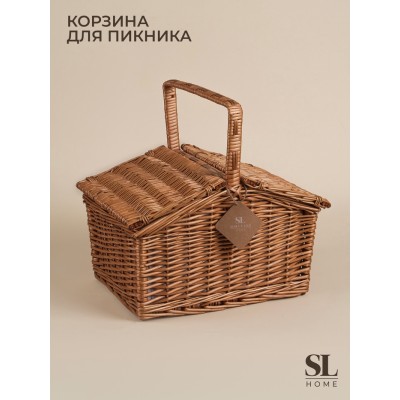 Корзина для пикника Sima-Land Home, 38 х 28 х 18 см