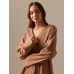 Костюм домашний женский (рубашка и брюки) SL HOME р. XL, кофейный