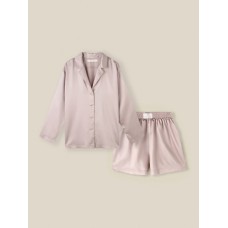 Костюм домашний женский (рубашка и шорты) SL HOME р. M, пудровый