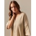 Костюм домашний женский (рубашка и шорты) SL HOME р. XL, бежевый