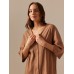 Костюм домашний женский (рубашка и шорты) SL HOME р. XL, кофейный