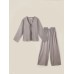 Костюм домашний (рубашка и брюки)  SL HOME р. XL, серо-бежевый